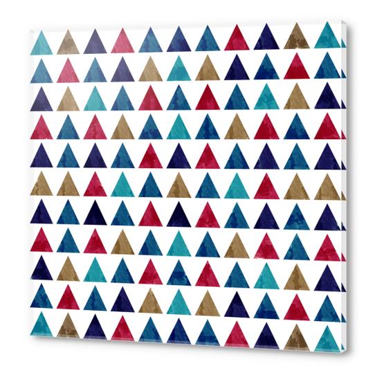 Lovely Geometric Pattern X 0.1 Acrylic prints by Amir Faysal