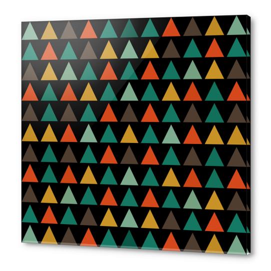 Lovely Geometric Background X 0.4 Acrylic prints by Amir Faysal