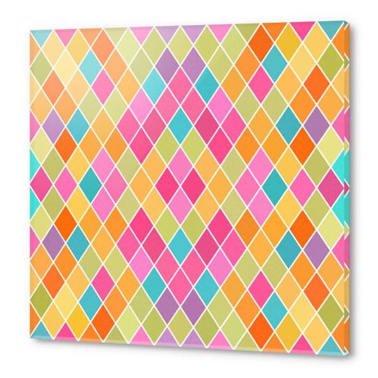 Lovely Geometric Background X 0.1 Acrylic prints by Amir Faysal