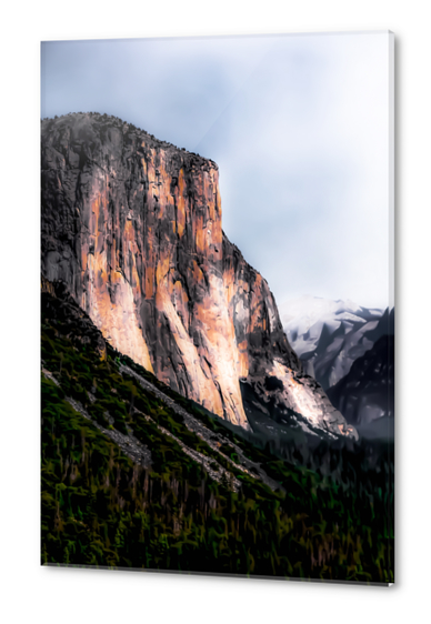 mountain view with blue sky at Yosemite national park, California, USA Acrylic prints by Timmy333