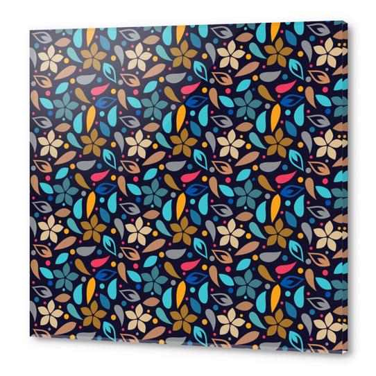 LOVELY FLORAL PATTERN X 0.1 Acrylic prints by Amir Faysal