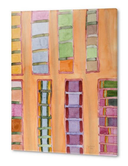 Standing and Hanging Pillars  Acrylic prints by Heidi Capitaine