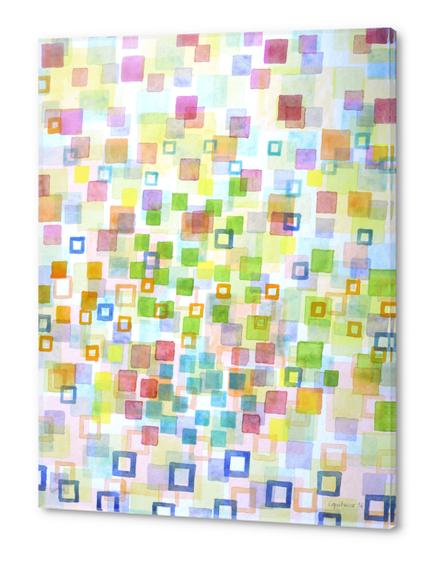 Raining Squares and Frames Acrylic prints by Heidi Capitaine