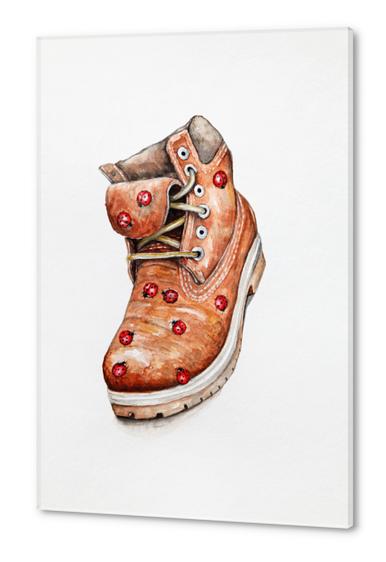 Boot Acrylic prints by Nika_Akin