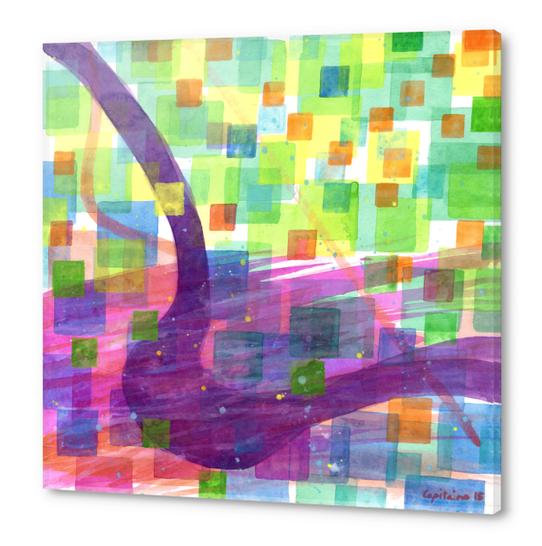 Bend and Squares Acrylic prints by Heidi Capitaine