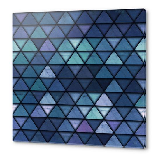 Abstract Geometric Background X 0.2 Acrylic prints by Amir Faysal