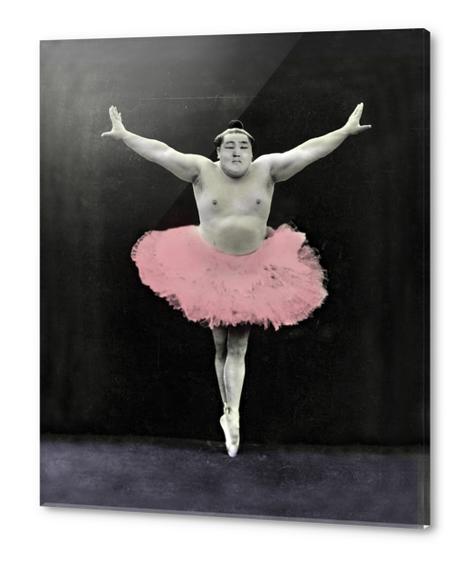 Sumo Ballet Acrylic prints by tzigone