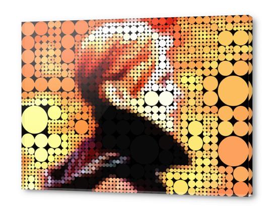 Bowie Low Abstract Acrylic prints by Louis Loizou