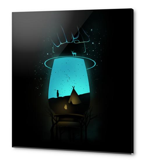 Lamp-camp Acrylic prints by chestbox