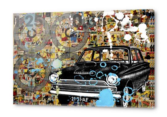 COMICS Acrylic prints by db Waterman