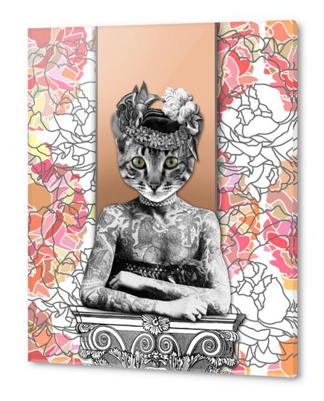 CAT WOMAN Acrylic prints by GloriaSanchez