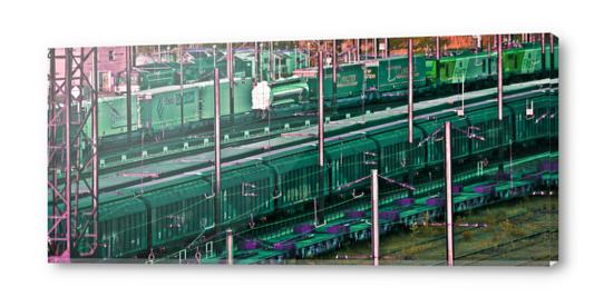 Color train 2 Acrylic prints by Stefan D