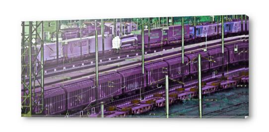Color train 3 Acrylic prints by Stefan D