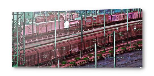 Color train 5 Acrylic prints by Stefan D