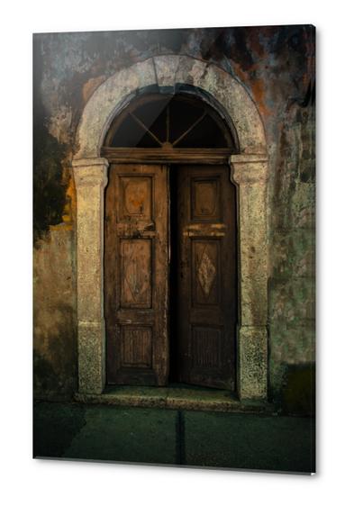 Old wooden doors and nice arch Acrylic prints by Jarek Blaminsky