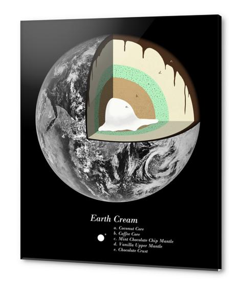 Earth Cream Acrylic prints by Florent Bodart - Speakerine