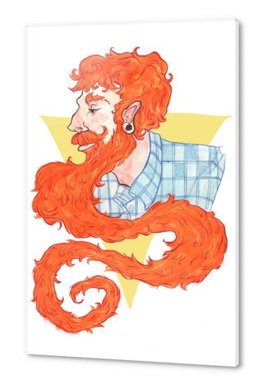 Ginger Boy Acrylic prints by Alice Holleman