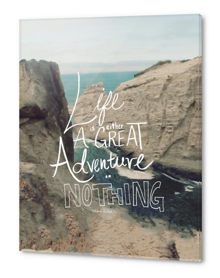 Great Adventure Acrylic prints by Leah Flores