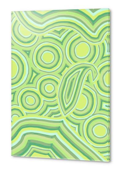 Green Color Burst Acrylic prints by ShinyJill