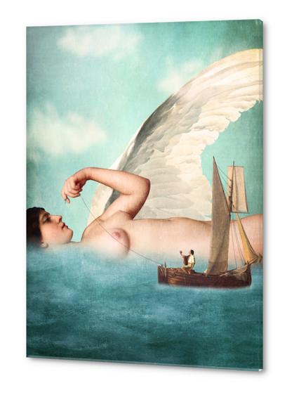 Guardian Angel Acrylic prints by DVerissimo