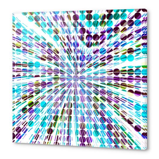 blue and purple circle pattern  Acrylic prints by Timmy333