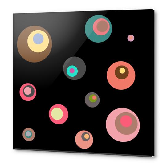 Colorful Circles Acrylic prints by Christy Leigh