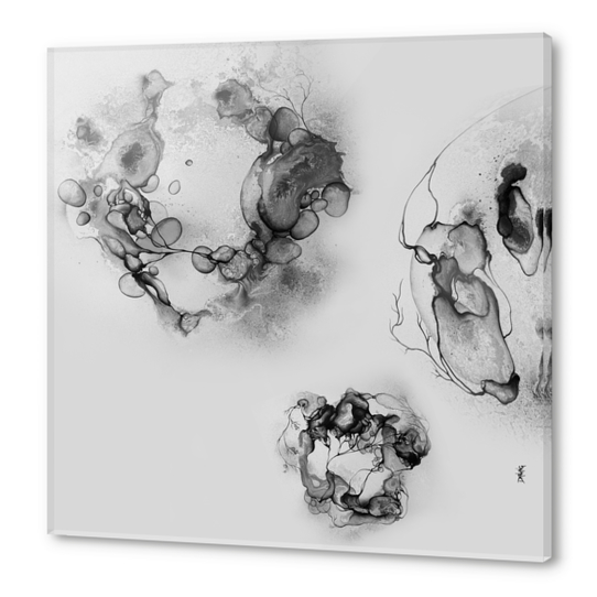 Light 3 - Grey Acrylic prints by darling