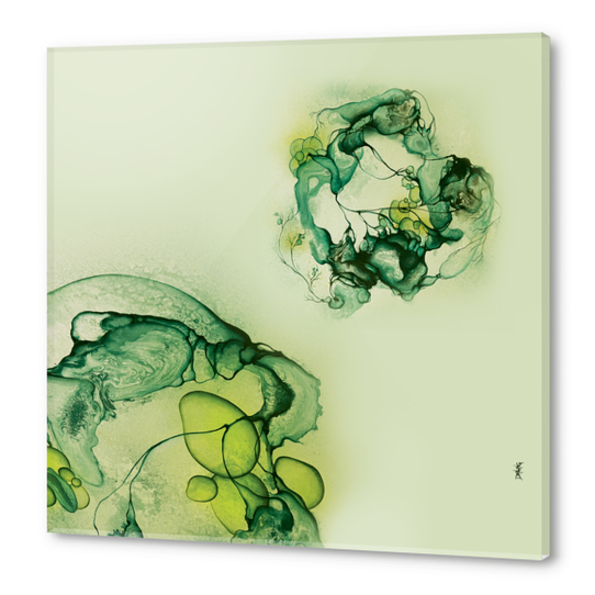 Light 4 - Green Acrylic prints by darling