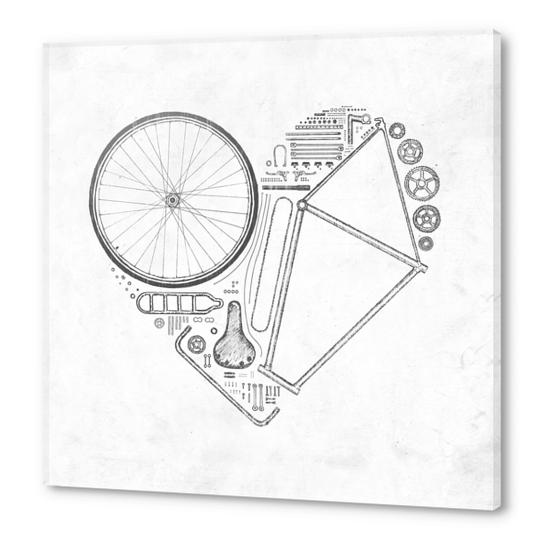 Love Bike Acrylic prints by Florent Bodart - Speakerine