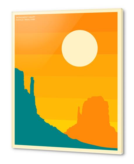 NAVAJO TRIBAL PARK - MONUMENT VALLEY Acrylic prints by Jazzberry Blue