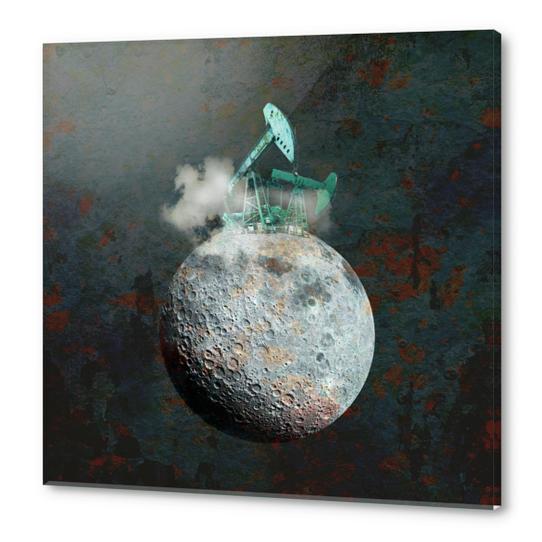 Moon Exploitation Acrylic prints by tzigone