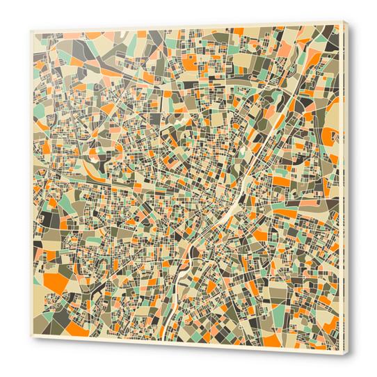 MUNICH MAP 1 Acrylic prints by Jazzberry Blue