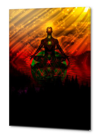 One with the Universe Acrylic prints by TenTimesKarma