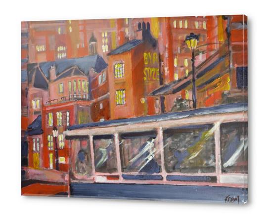 le Bus Acrylic prints by Koen De Weerdt