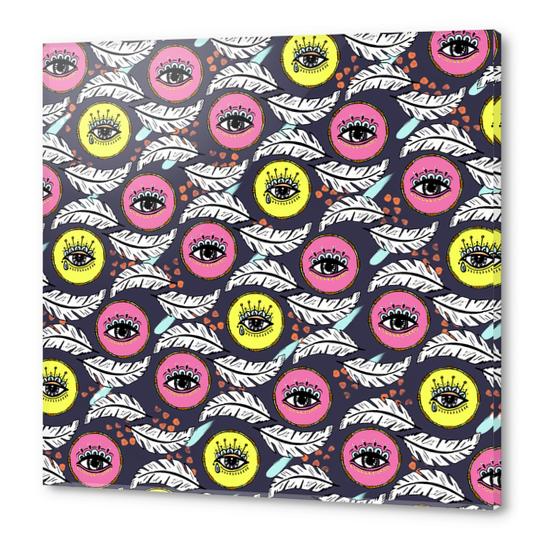 Pattern Boho eyes Acrylic prints by mmartabc