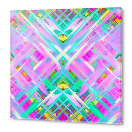 Colorful digital art splashing G473 Acrylic prints by MedusArt