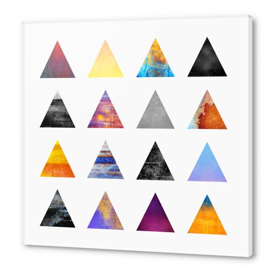 Pyramids Acrylic prints by Elisabeth Fredriksson