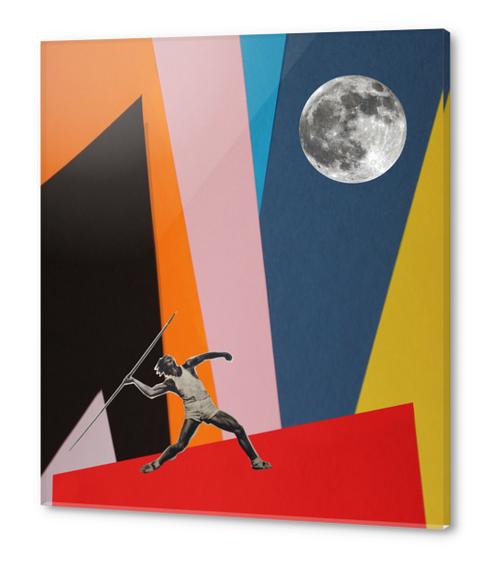 Right In the Moon Acrylic prints by tzigone