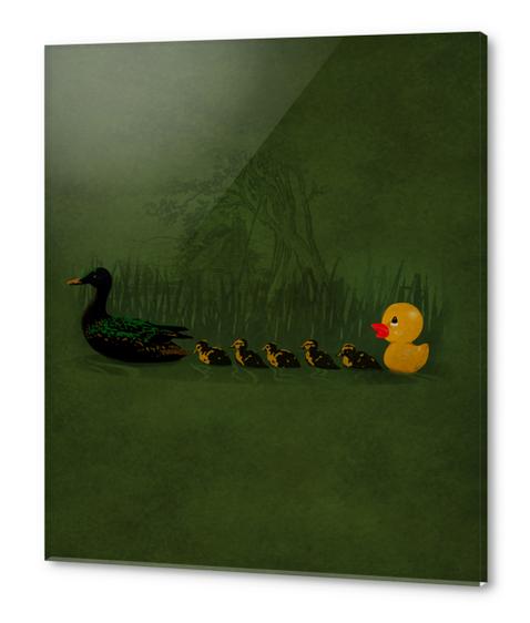 Rubber Ducky Acrylic prints by dEMOnyo