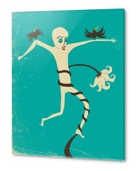 STRUGGLE 2 Acrylic prints by Jazzberry Blue