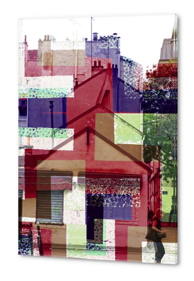 Street in Montreuil Acrylic prints by Ivailo K