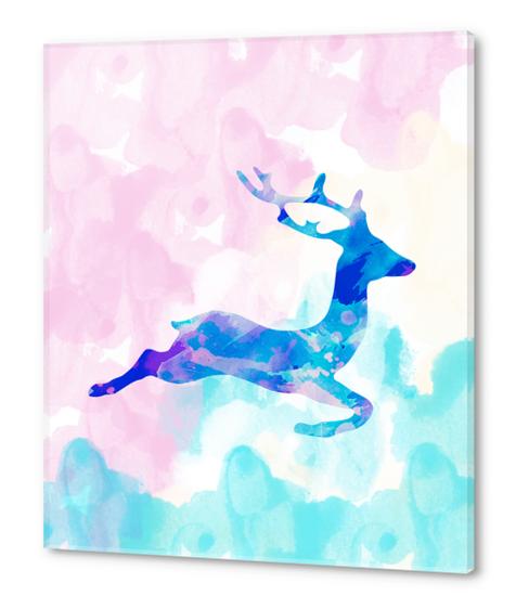 Abstract Deer Acrylic prints by Amir Faysal