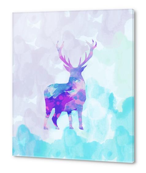 Abstract Deer X Acrylic prints by Amir Faysal