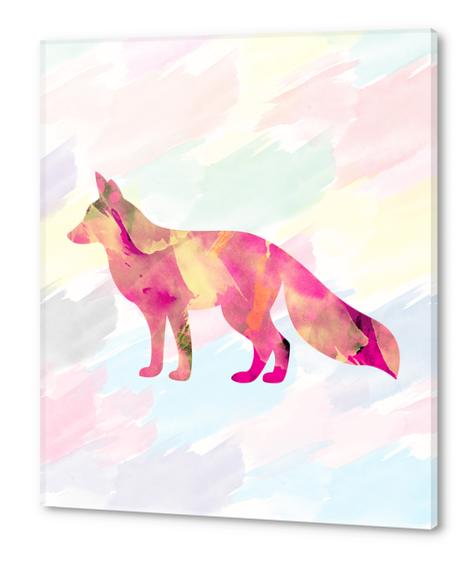 Abstract Fox Acrylic prints by Amir Faysal
