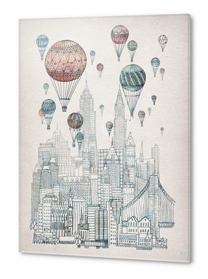 Voyages Over New York Acrylic prints by David Fleck