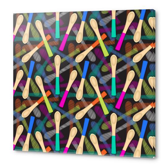 Wood Spoons Acrylic prints by vannina