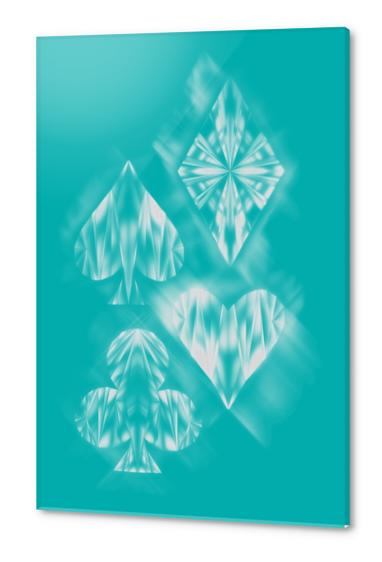 Aces of Ice Acrylic prints by Tobias Fonseca
