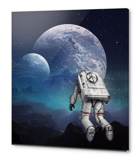 searching home Acrylic prints by Seamless