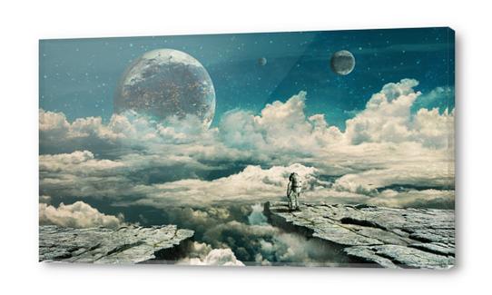 The explorer Acrylic prints by Seamless