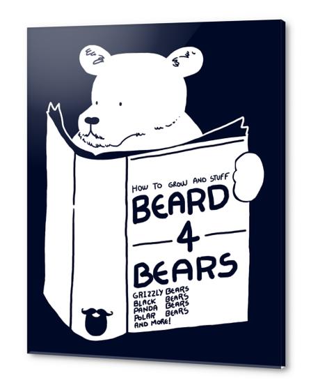Beard For Bears Acrylic prints by Tobias Fonseca